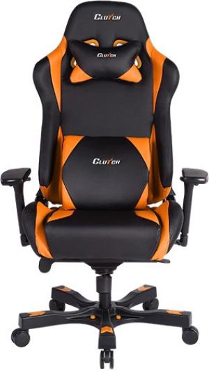 Fotel Clutch Chairz Throttle Alpha Premium Pomarańczowy (THA99BO) 1