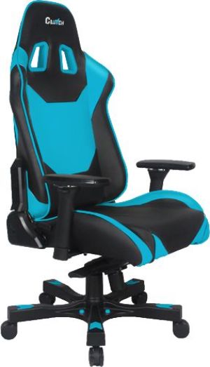 Fotel Clutch Chairz Throttle Bravo Premium Niebieski (THB99BBL) 2