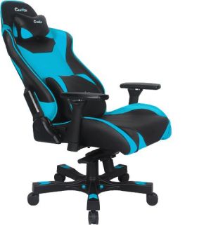 Fotel Clutch Chairz Throttle Bravo Premium Niebieski (THB99BBL) 7