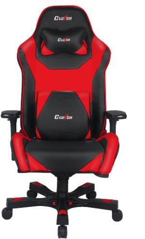 Fotel Clutch Chairz Throttle Bravo Premium Czerwony (THB99BR) 1