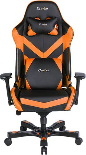 Fotel Clutch Chairz Throttle Charlie Premium Pomarańczowy (THC99BO) 1