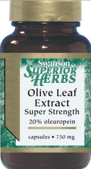 Swanson Olive Leaf Extract 500mg 120 kapsułek 1
