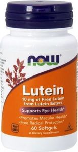 NOW Foods NOW Foods Lutein 10mg 60 kaps. - NOW/452 1
