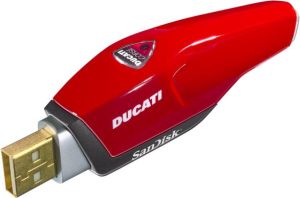 Pendrive SanDisk CRUZER DUCATI LIMITED EDITION 4GB 2