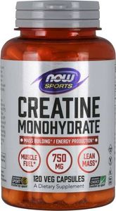 NOW Foods NOW Foods Creatine Monohydrate 750mg 120 kaps. - NOW/395 1