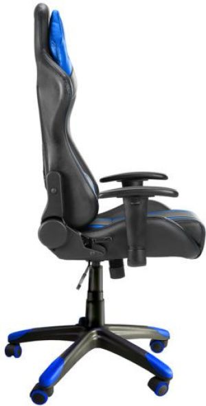 Fotel Diablo Chairs X-One Horn Czarno-niebieski 3
