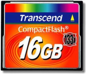 Karta Transcend 133x Compact Flash 16 GB  (TS16GCF133) 1