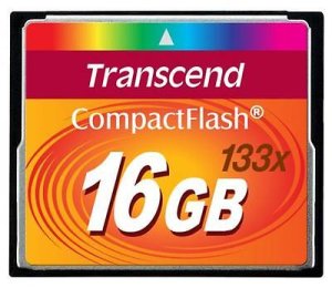 Karta Transcend 133x Compact Flash 16 GB  (TS16GCF133) 1