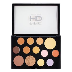 Makeup Revolution Pro HD Palette The Face Works Zestaw do makijażu twarzy medium/dark 3