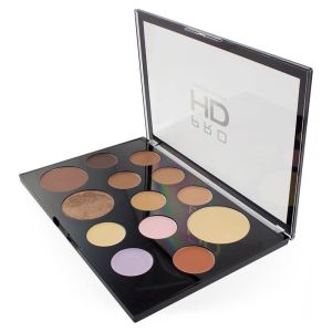 Makeup Revolution Pro HD Palette The Face Works Zestaw do makijażu twarzy medium/dark 4