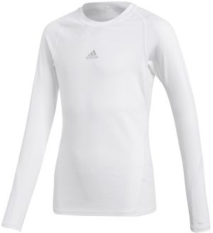 Adidas Koszulka juniorska ASK LS Tee Y biała r. 140 cm (CW7325) 1