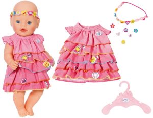 Zapf Baby Born - Letnia sukienka z przypinkami (267961) 1