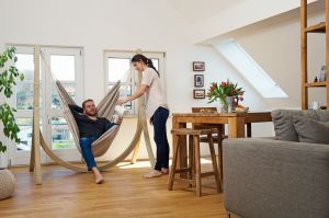 Amazonas Fotel wiszący Artista Sand 160x130cm (AZ-2030246) 5