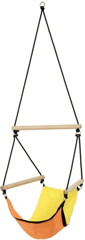 Amazonas Fotel wiszący dla dzieci Kids Swinger Żółty 5