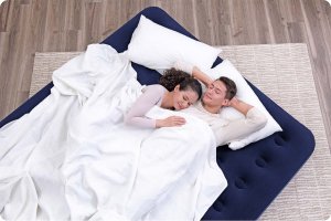 Bestway Materac welurowy Airbed King-Size 203x183x22 4