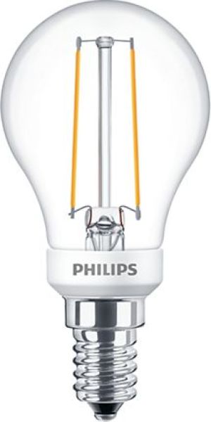 Philips Classic LEDluster Filament 2.7W, E14, 827, P45, extra clear, dimable (PH-70986300) 1