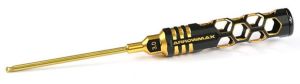 Arrowmax Klucz imbusowy kulowy Black Golden 3,0 x 100 mm (AM-420131-BG) 1