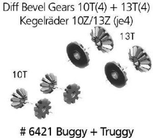 Df Models Kegelrader 10Z/13Z (je4) B+T (6421) 1