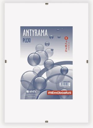 Ramka Memoboards Antyrama szklana A5 15 x 21 cm (ANS15x21 MB) 1