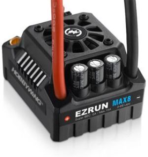 Hobbywing Regulator EzRun MAX8 150A V3 Traxxas-plug z kartą programującą (HW30103201) 1
