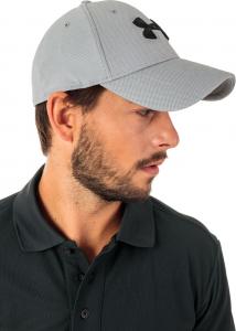 Under Armour Czapka Men's Heathered Blitzing 3.0 szara r. M/L (1305037-035) 4