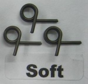 Alpha power Sprężyny klocków sprzęgła SOFT 1.0mm 3 sztuki (ALE62-BU02100) 1