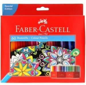 Faber-Castell Kredki Zamek 60 Kolorów (111260 FC) 1