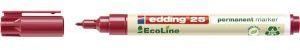 Edding Marker permanentny ECOLINE czerwony (25/002/CZ ED) 1
