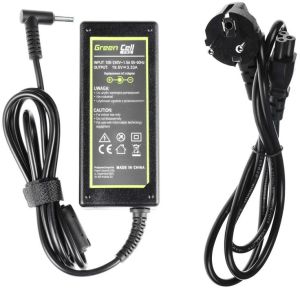 Zasilacz do laptopa Green Cell 65 W, 3 mm, 3.3 A, 19.5 V (AD49-P) 4