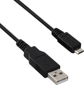 Kabel USB Akyga USB-A - microUSB 1 m Czarny (AK-USB-21) 1