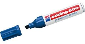 Edding Marker permanentny, ścięta końcówka, 2-7MM niebieski (500/003/N ED) 1