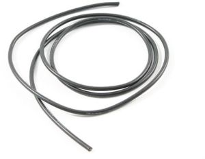 Fastrax Prądowy przewód silikonowy - 100cm czarny 1