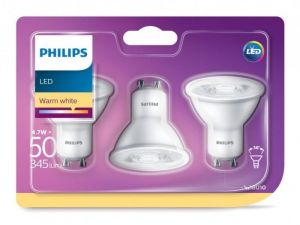Philips LED 4.7W, 50W, GU10, 36D RF 3BC/8 1