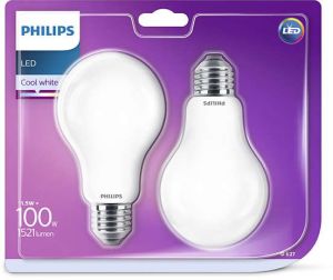 Philips LED classic, 100W, A67, CW FR ND 2BC/10 1
