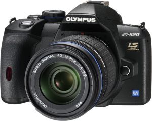 Lustrzanka Olympus E-520 Double Zoom Kit (EZ-1442 + EZ-4015-2) 1