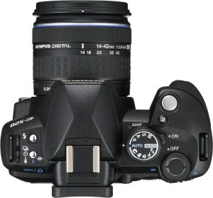 Lustrzanka Olympus E-520 Double Zoom Kit (EZ-1442 + EZ-4015-2) 4