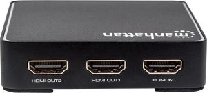 Manhattan splitter HDMI 2.0, UHD 4K, 3D, zasilanie AC (207591) 5