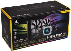 Chłodzenie wodne Corsair H115i PRO RGB 280mm (CW-9060032-WW) 9