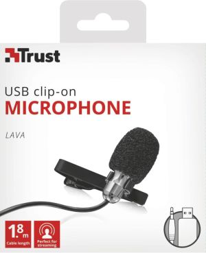 Mikrofon Trust Lava USB z kartą dźwiękową 7