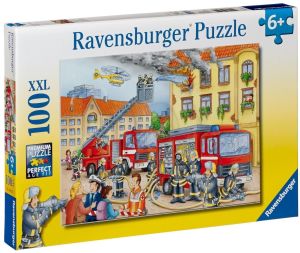 Ravensburger Puzzle 100 el XL Straż Pożarna (108220) 1