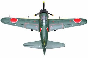 Samolot zdalnie sterowany Flyzone Elektroszybowiec A6M Zero 1145mm ARF (FLZA4324) 2