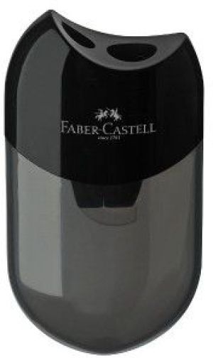 Faber-Castell Temperówka podwójna, owalna z pojemnikiem (183500 FC) 1