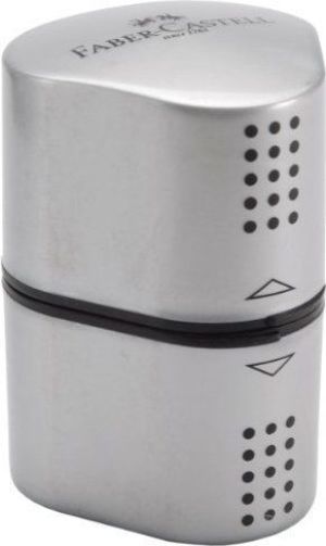 Faber-Castell Temperówka Grip 2001 Trio - srebrna (183897 FC) 1