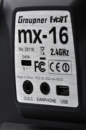 Graupner Zestaw nadajnik + odbiornik MX-16 + GR16 (33116.16) 3