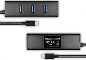 HUB USB Axagon 4x USB-A 3.0 (HUE-S2C) 3