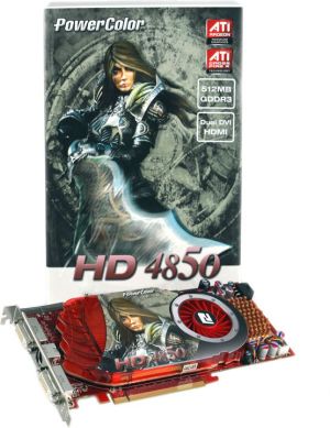 Karta graficzna Power Color Radeon HD 4850 - 512MB AX4850 512MD3-H 4