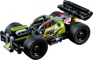 LEGO Technic Żółta wyścigówka (42072) 3