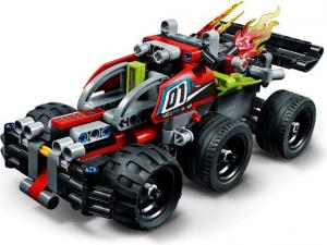 LEGO Technic Żółta wyścigówka (42072) 5