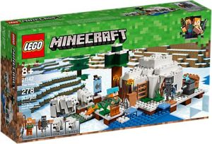 LEGO Minecraft Igloo niedźwiedzia polarnego (21142) 1