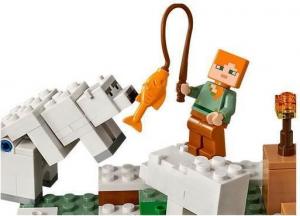 LEGO Minecraft Igloo niedźwiedzia polarnego (21142) 4